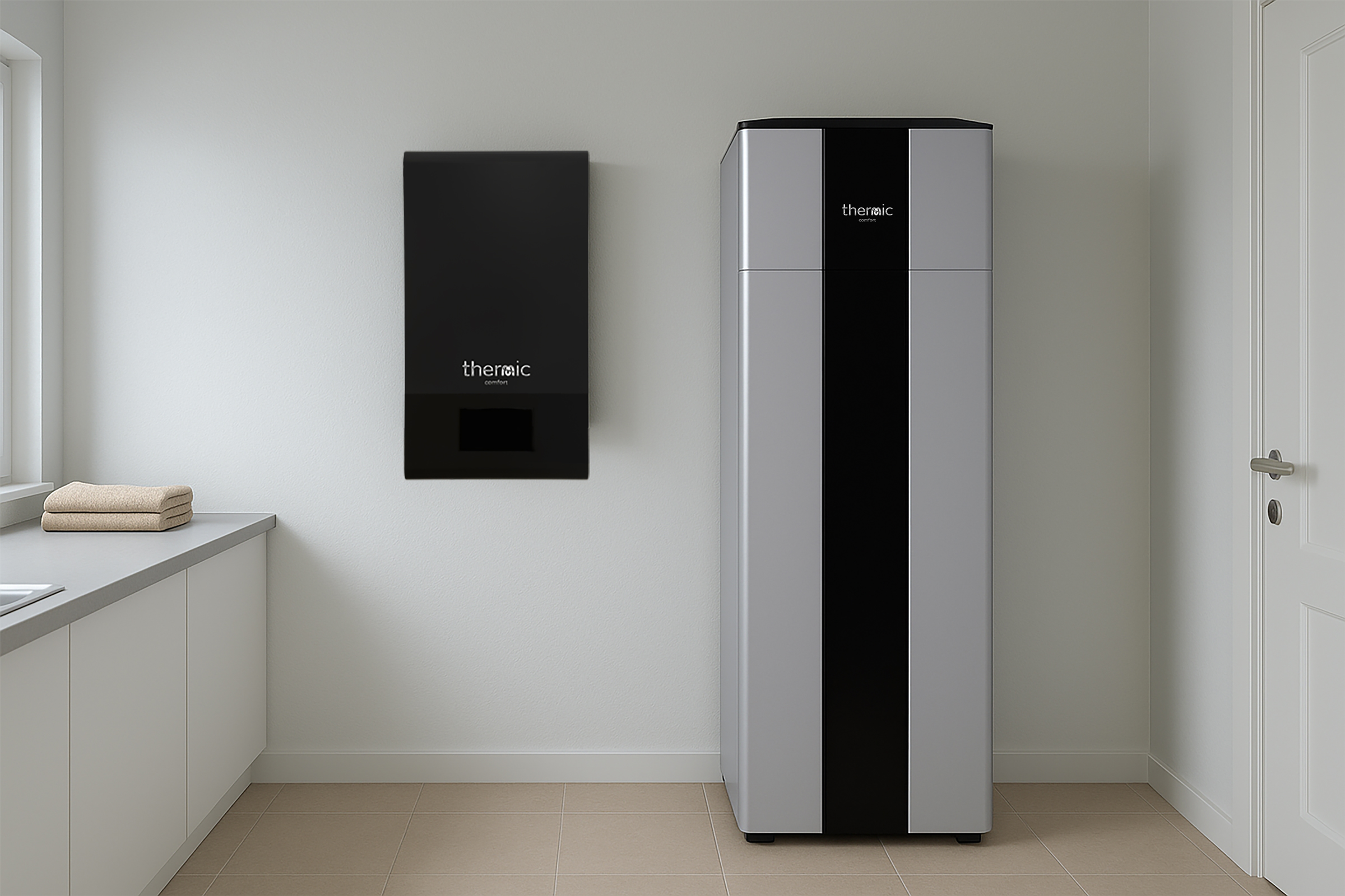 Unidad interior y termodinamico en Sala secundaria