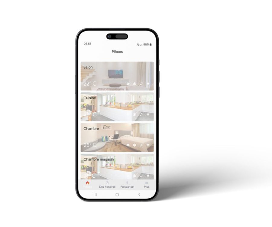 SmartPhone-Thermic-Home-app